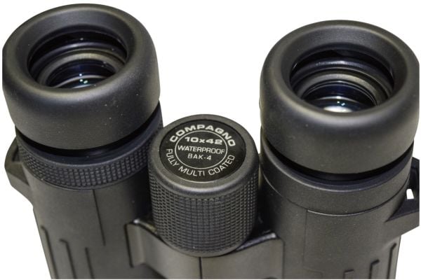 BRAUN Compagno - Kiikarit 10 x 42 WP - sumusuojattu, vedenpitävä - katto