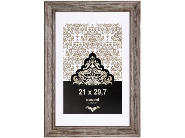 Nielsen Accent Vintage billedramme 21x29,7 trebrun DIN A4 3221102