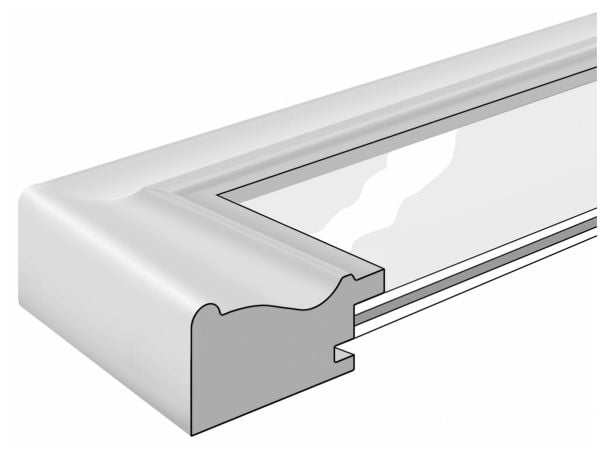 Nielsen Design 3221103 Kuvanvaihtokehys Paperikoko: DIN A4 Musta