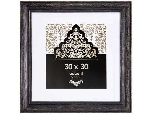 Nielsen Accent Vintage veggramme 30x30 Wood black 3233103