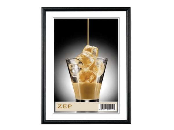 ZEP AL1B1, Sort, Enkel bilderamme, 10 x 15 cm, Rektangulær