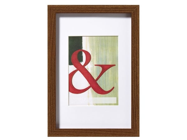 Walther Stockholm billedramme, 20x30, tre, valnøtt (EA030N)