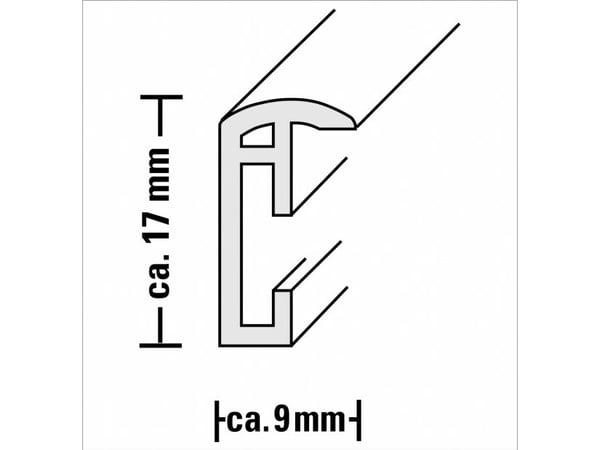 Hama "Madrid" 13 x 18 cm, plast, hvit, 9 x 13 cm, 130 mm, 180 mm