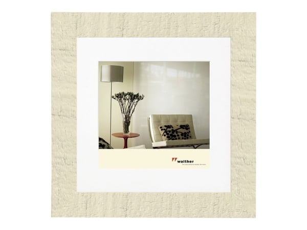 Walther Home-ramme, 40x40, tre, Creme (HO440W)