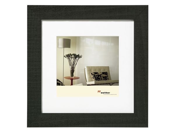 Walther Home-ramme, 40x40, tre, svart (HO440B)