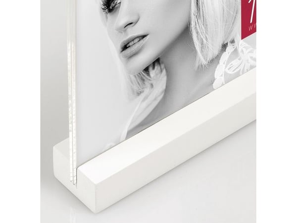 ZEP AQ657W, Enkel bilderamme, Akryl, Bord, 13 x 18 cm, 153 mm, 182 mm