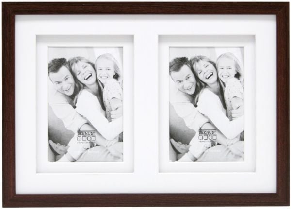 Deknudt S65KQ2, Usean kuvan kehys, Kartonki, Puu, Ruskea, 10 x 15 cm, Suorakulmainen, 340 mm