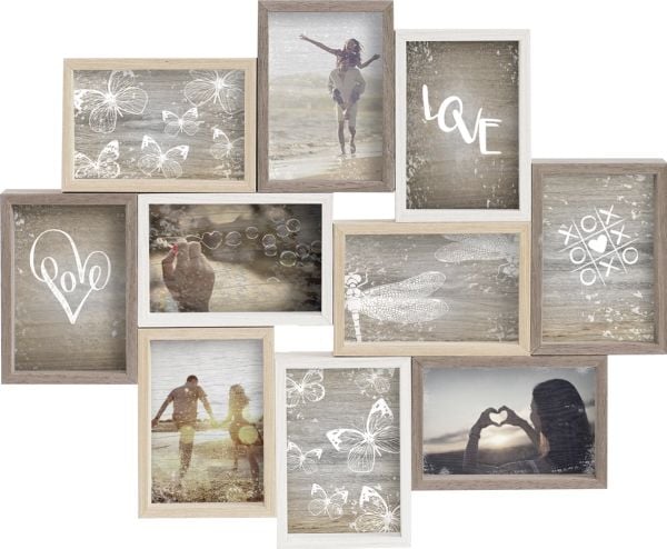 Nielsen Design Collage bildramme til 10 bilder 10x15 tre (8999345)