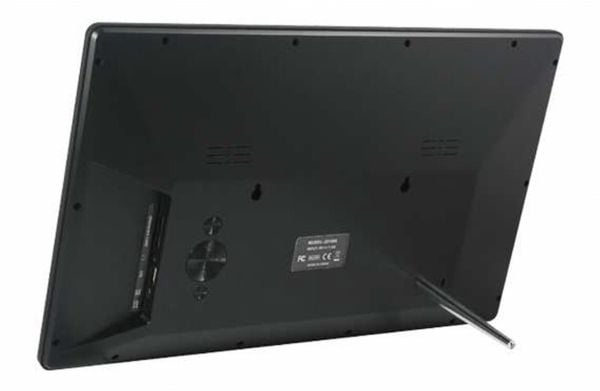 Braun DigiFrame 1731 - Digital fotoram - 8 GB - 17.3" - 1920 x 1080 - HDR - mattsvart