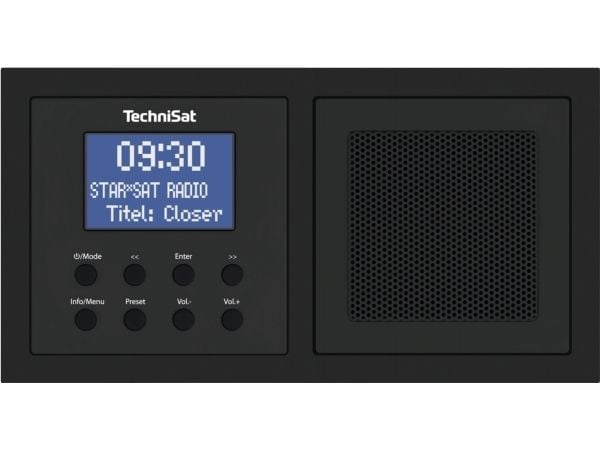 TechniSat DigitRadio UP 1 - Bærbar DAB-radio - 2 watt