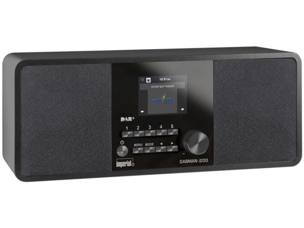 Imperial Dabman i200, Internett, Digitalt, DAB+, FM, 87,5 - 108 MHz, 174 - 240 MHz, 20 W