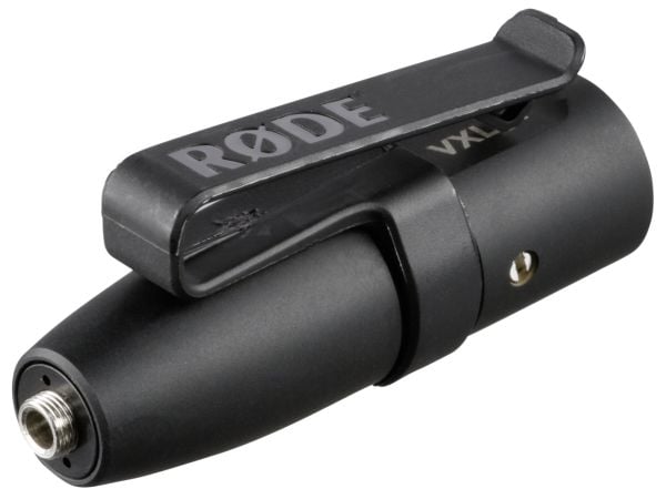 RØDE VXLR+, 3,5 mm TRS mini-jack, XLR, Sort