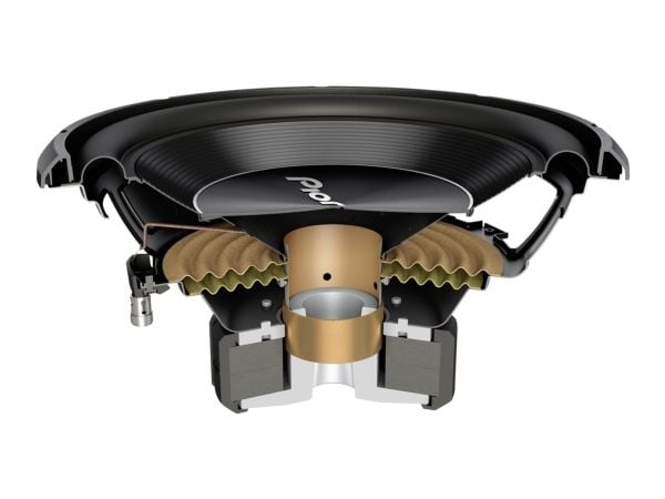 Pioneer TS-A300S4, 30,5 cm (12"), subwooferdriver, aktiv subwoofer, 1400 W, 4 ohm (O)