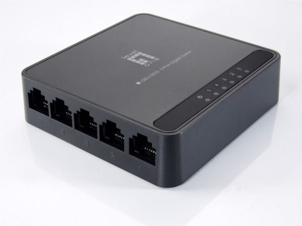 LevelOne GEU-0522 - Switch - 5 x 10/100/1000