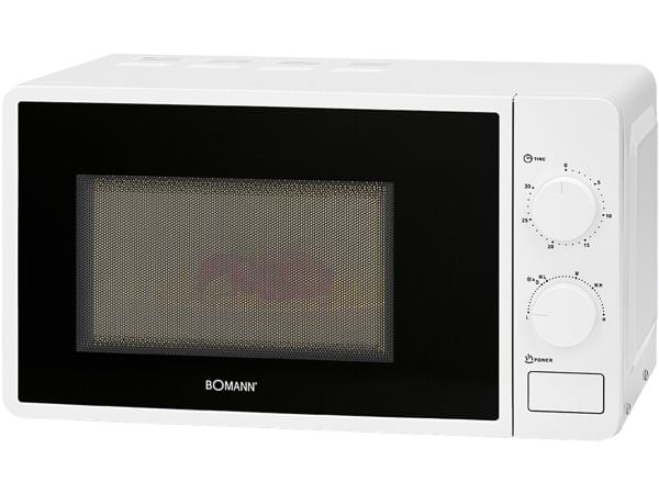 Bomann MW 6014 CB - Mikrobølgeovn - 20 liter - 700 W - hvit