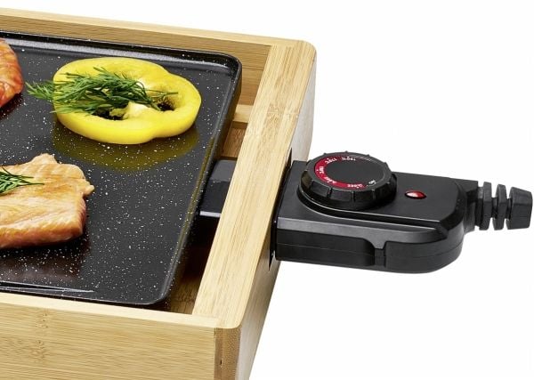 ProfiCook PC-TYG 1143 - Grill/bakstehelle - elektrisk - 1275 kvadratcentimeter
