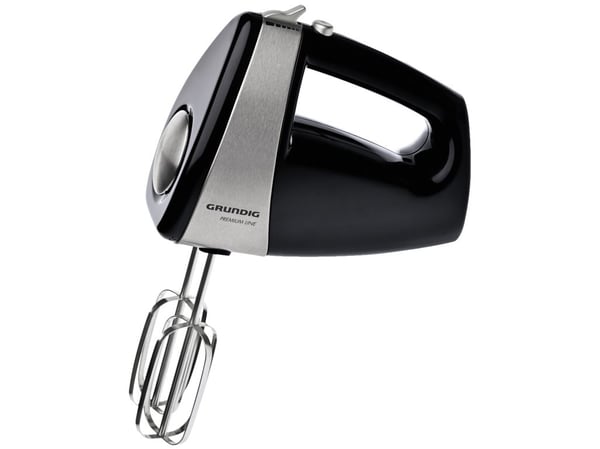 Grundig Black Line HM 5040 - Handmixer - 300 W - svart / rostfritt stål