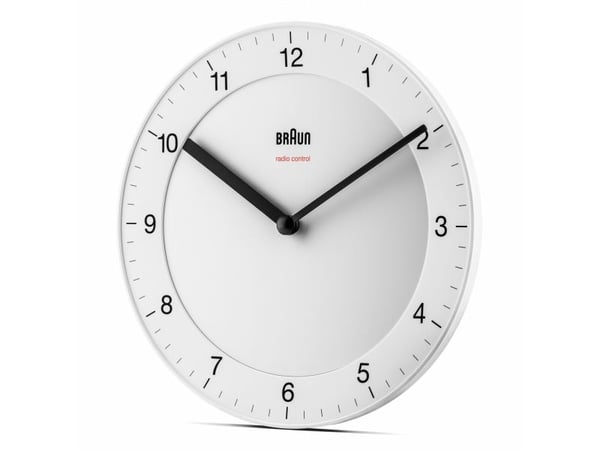 Braun BC 17, Seinä, Mekaaninen kello, Muu, Valkoinen, Classic, AA