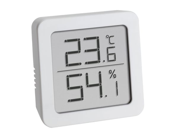 TFA - Värmehygrometer - digital - vit