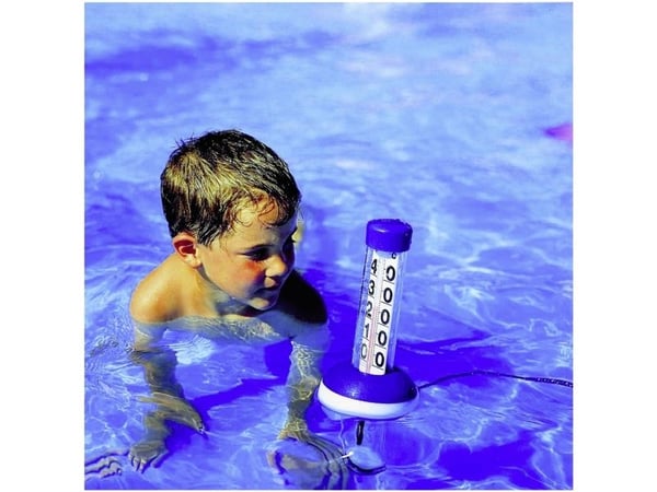 TFA Neptun - Termometer - analog - hvit/blå