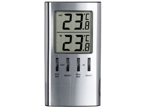 TFA - Termometer - digital - silver