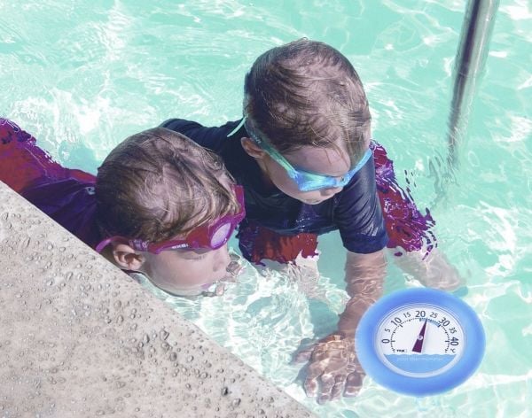TFA Poolwatch - Termometer - analog - blå