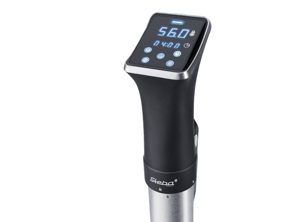 Steba SV 80, Sous vide-nedsenkingssirkulasjonspumpe, Sort, Rustfritt stål, LCD, 90 °C, 99 timer, IPX7