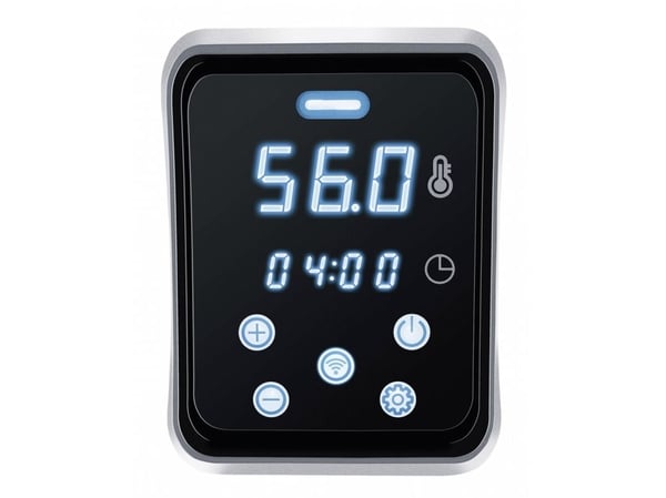 Steba SV 80, Sous vide -vesipumppu, Musta, Ruostumaton teräs, LCD, 90 °C, 99 h, IPX7