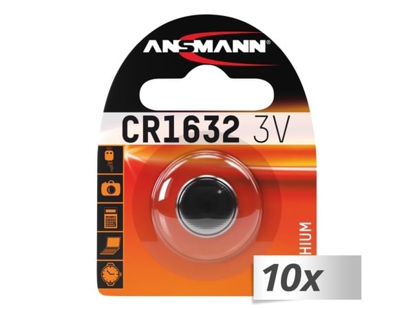 ANSMANN - CR1632 Batterier - Li