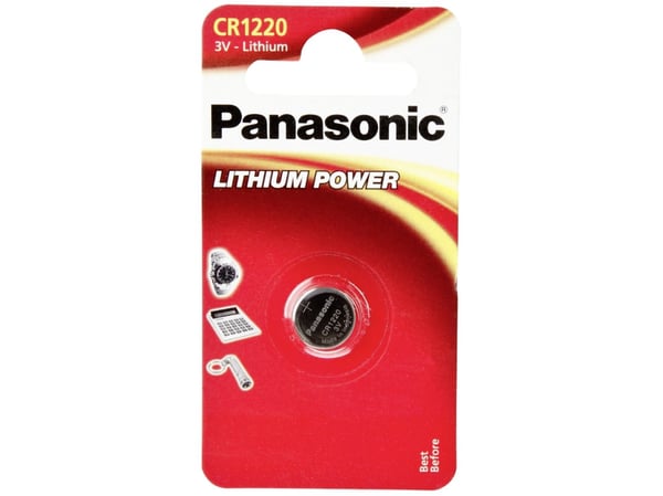 Panasonic Cell Power CR1220 - Batteri CR1220 - Li - 35 mAh
