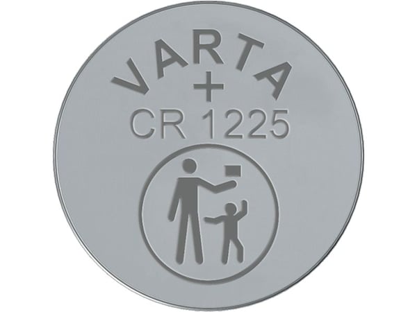 Varta CR1225, Kertakäyttöinen akku, CR1225, Litium, 3 V, 1 kpl, 48 mAh
