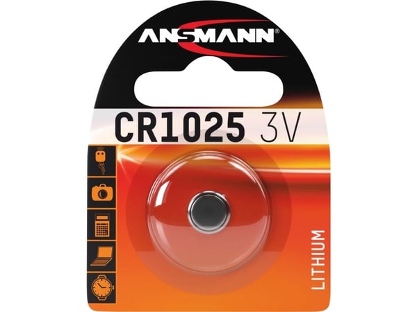 ANSMANN - CR1025-batterier - Li