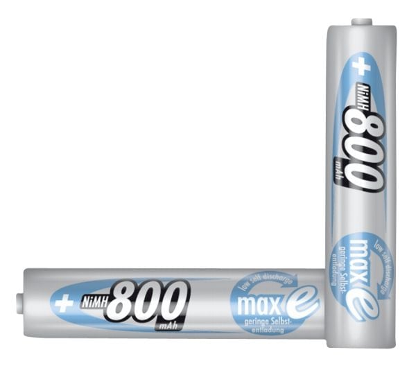 ANSMANN maxE - Akku 2 x AAA - NiMH - (ladattava) - 800 mAh