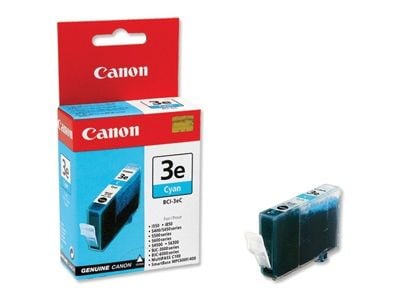 Canon BCI-3EC - Cyan - alkuperäinen - mustesäiliö - BJC-400, 600; i450, 550; MultiPASS C755, MP390; S400, 520, 530; SmartBase MP390, MP730 - mustei...