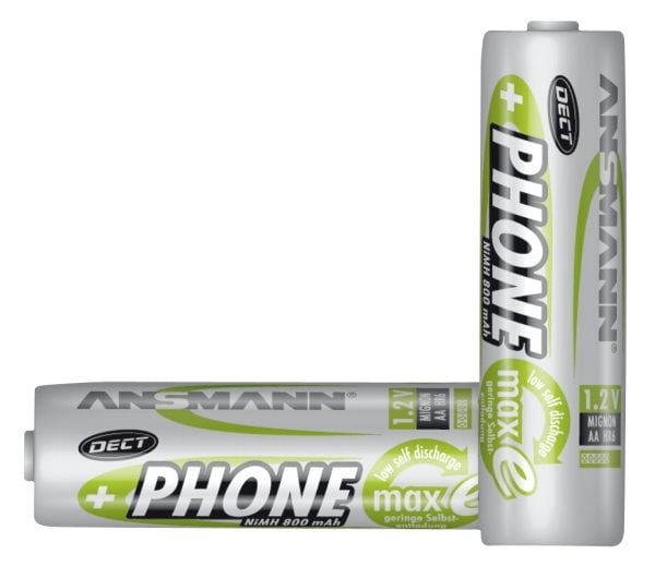 ANSMANN Mignon 800 DECT - Akku 2 x AA-tyyppi - (ladattava) - 800 mAh