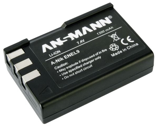 ANSMANN A-Nik EN EL 9 - Kamerabatteri - Li-Ion - Europa
