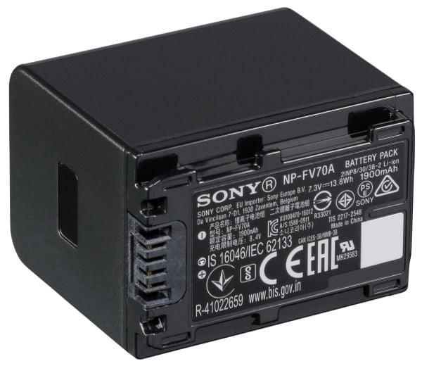 Sony NP-FV70A - Batteri - Li-Ion - 1900 mAh - 13.8 Wh