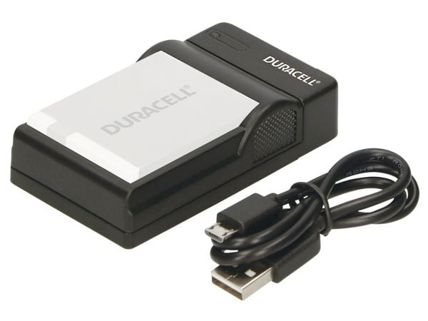 Duracell DRC5904, USB, Innendørs batterilader, Canon NB-4L, NB-5L, Svart, 5V, 5V