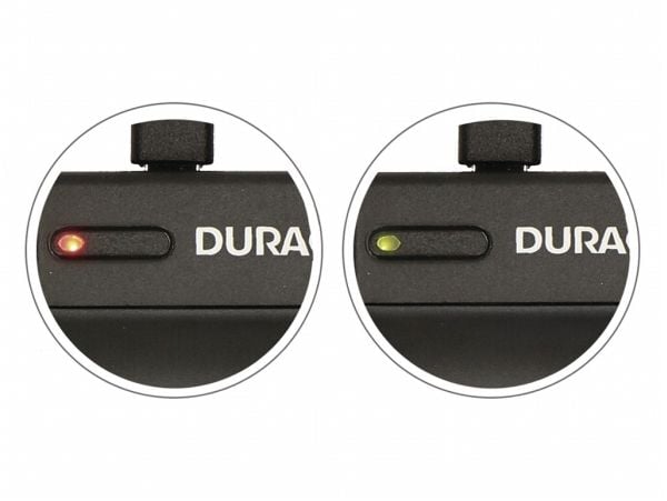 Duracell DRC5907, USB, Innendørs, Canon NB-2L, Sort, 5 V, 5 V