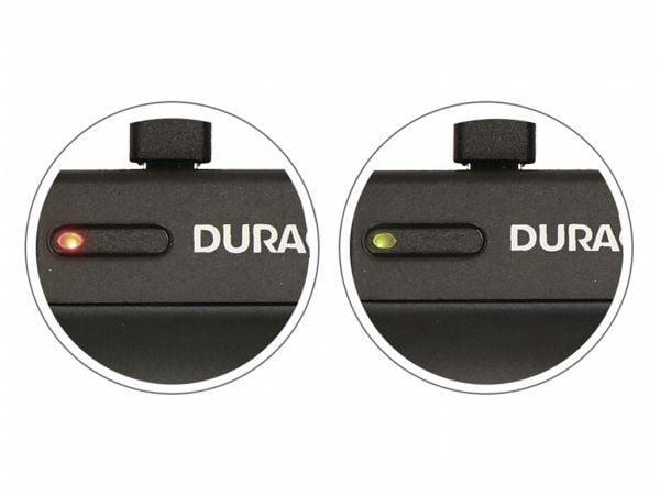 Duracell DRC5911, USB, Innendørs, Canon LP-E12, Sort, 5 V, 5 V