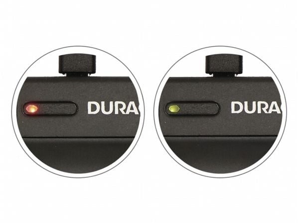Duracell DRN5925, USB, Innendørs batterilader, Nikon EN-EL9, Svart, 5 V, 5 V