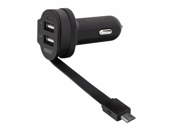 Xqisit 20425, Automaattinen, Savukkeensytytin, USB, musta