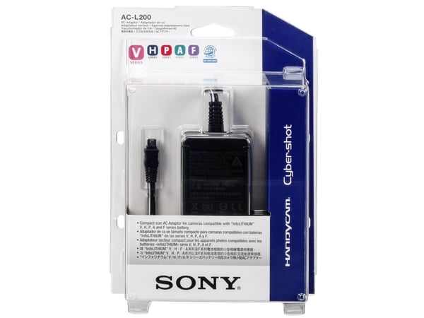 Sony AC-L200 strømadapter for Handycam, NXCAM og XDCAM