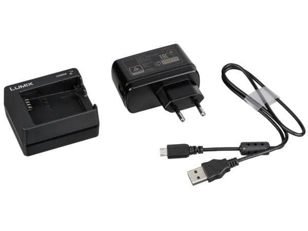 Panasonic DMW-BTC12E - Batterilader - for Panasonic DMW-BLC12, DMW-BLC12E, DMW-BLG10, DMW-BLG10E, DMW-BLH7