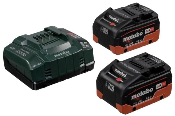 Metabo 685122000, Lithium-Ion (Li-Ion), Batterier medfølger