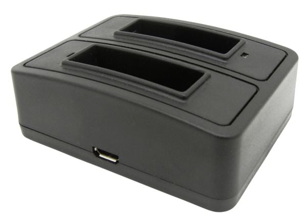 Easypix - Opladningsstation - 1 A - 2 output-stikforbindelser - varten P/N: 01470