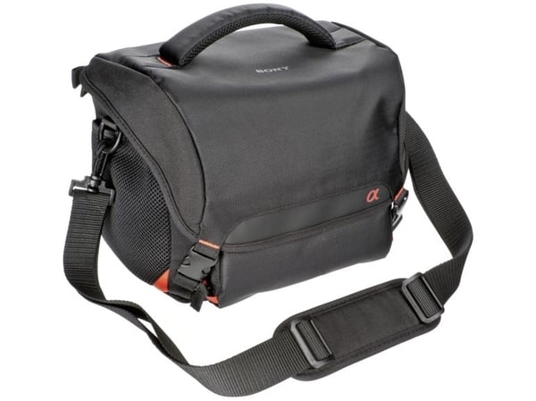 Sony LCS-SC8 - Eske for digitalfotokamera med linser - polyester - svart - for Cinema Line ILME-FX3; a VLOGCAM ZV-E10; a6100; a6400; a6600; a7 IV; ...