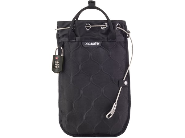 Pacsafe Travelsafe, Musta, TSA-yhdistelmäluko, 3 L, 22,5 cm, 1,5 cm, 34 cm