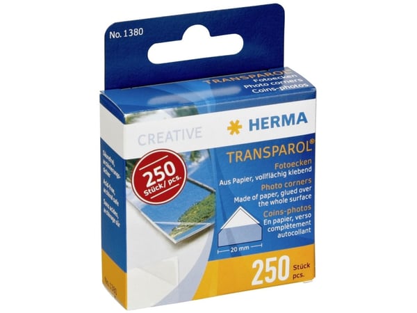 HERMA Transparol - Monteringshjørne x 250