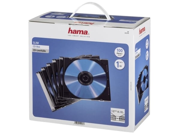 Hama 00051270, 100 levyt, 273 mm, 263 mm, 147 mm, 3,75 kg